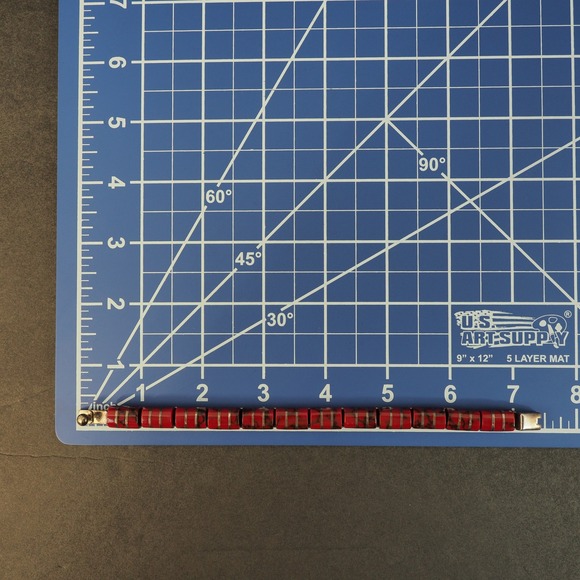 Mexico 925 Sterling Silver Red Jasper Inlay Omega Necklace Bracelet Earrings Set - Picture 12 of 16